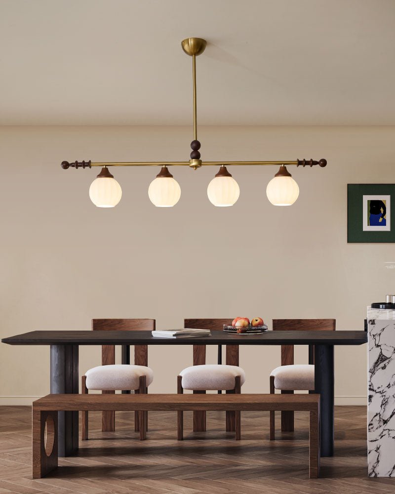 Codoriel Suspension Traditionnelle en Bois et Verre
