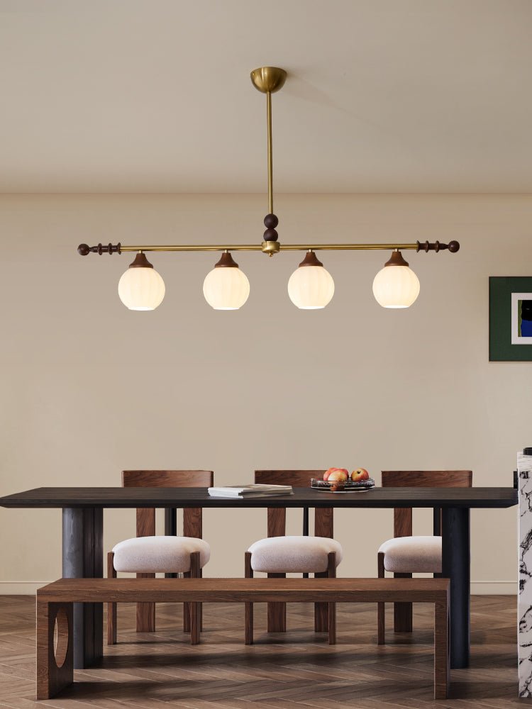 Codoriel Suspension Traditionnelle en Bois et Verre