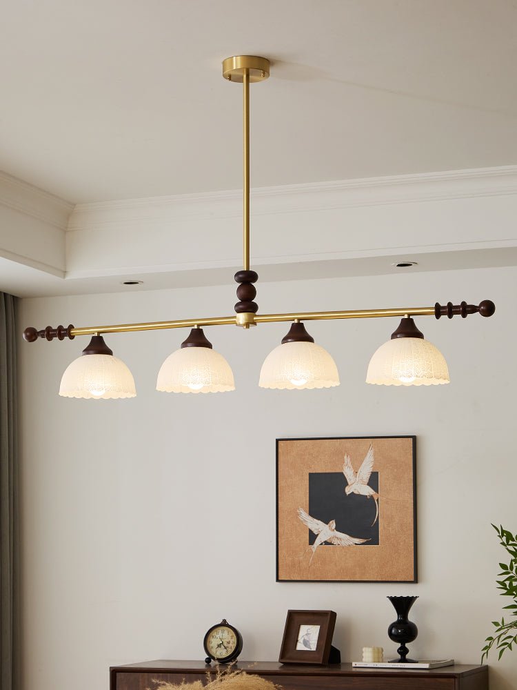 Codoriel Suspension Traditionnelle en Bois et Verre