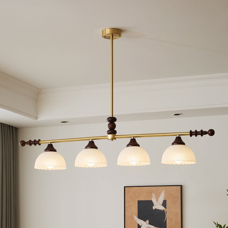 Codoriel Suspension Traditionnelle en Bois et Verre