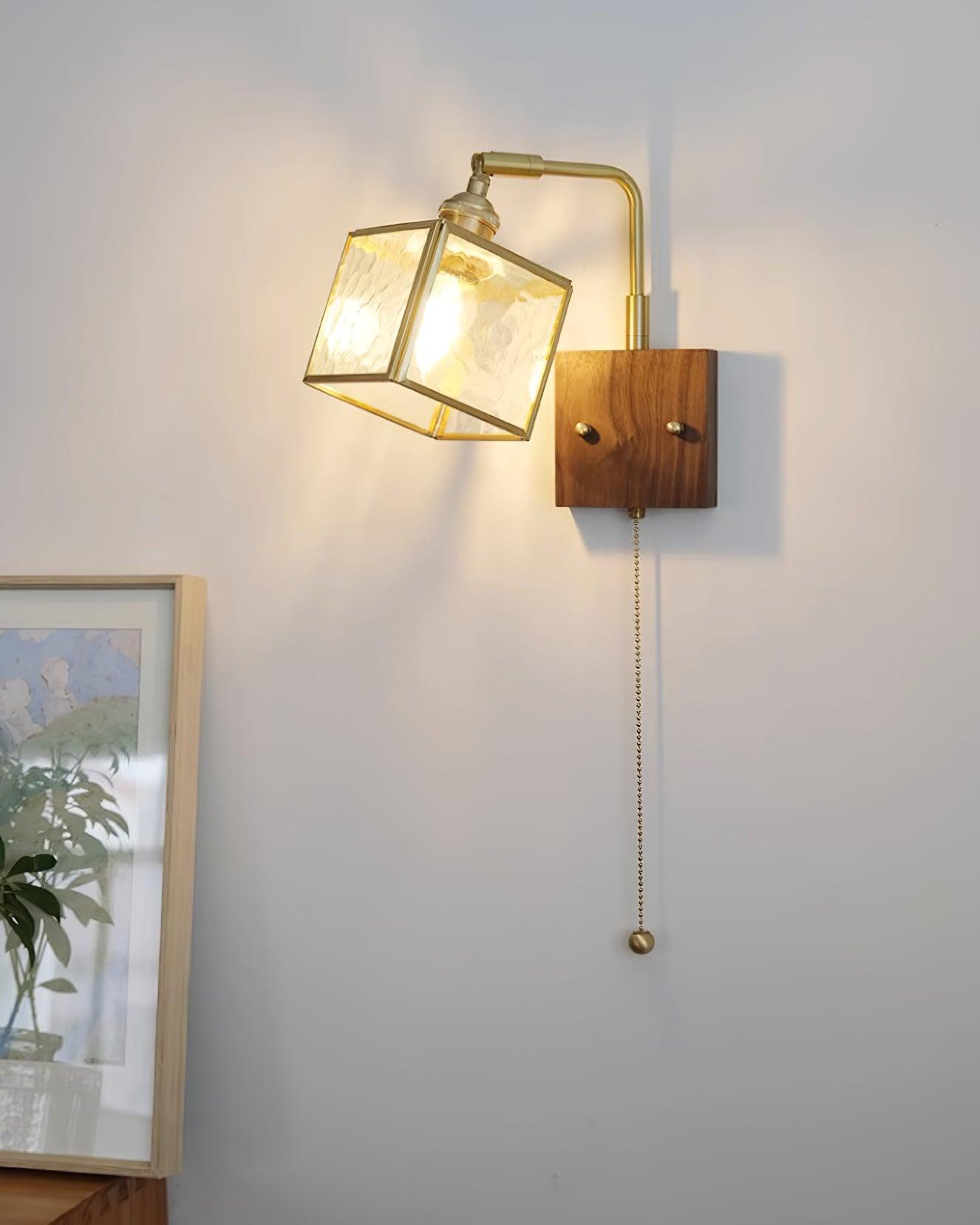 Noko Applique Murale Verre Cube