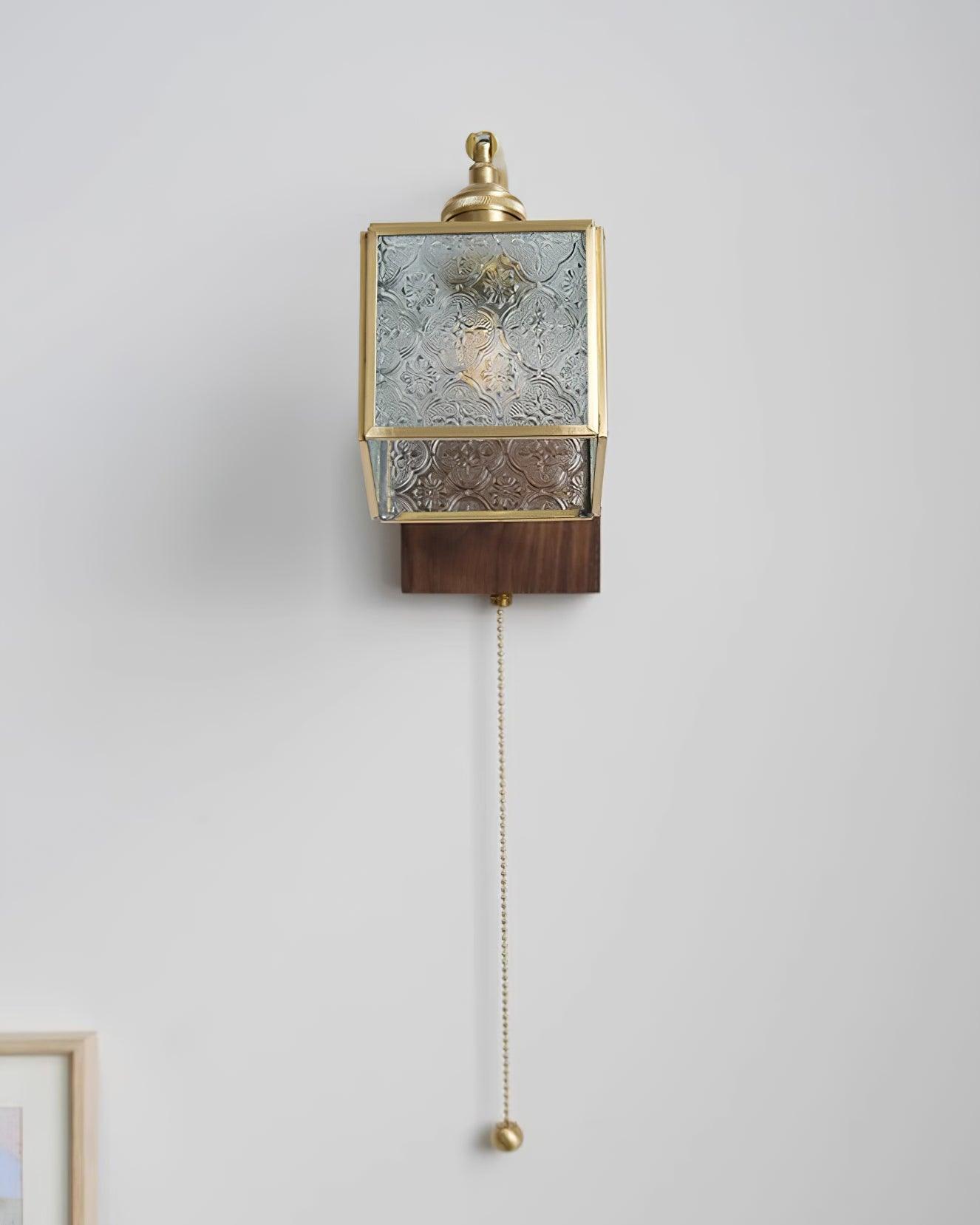 Noko Applique Murale Verre Cube