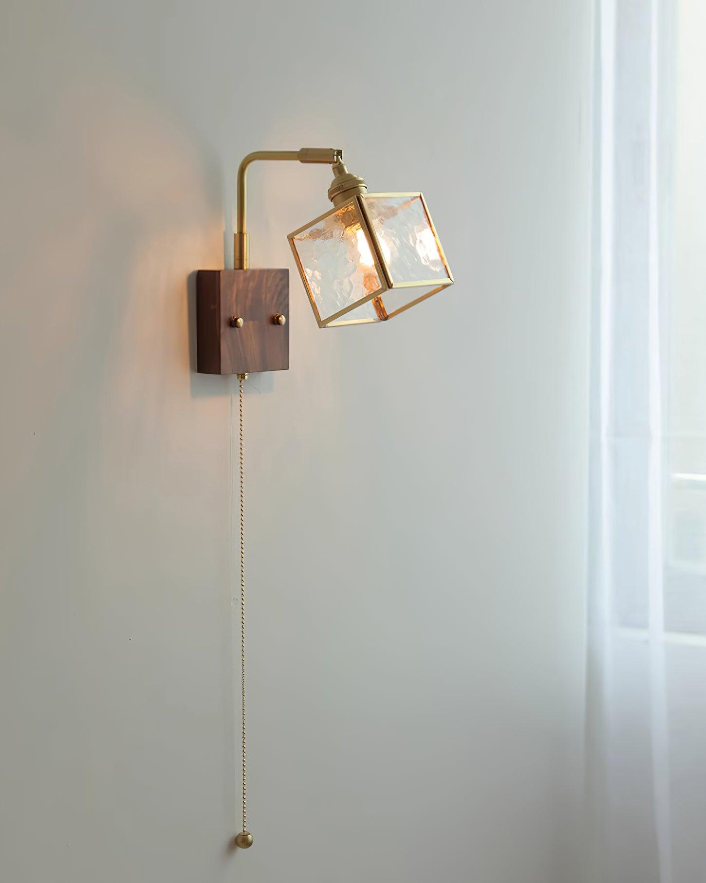Noko Applique Murale Verre Cube