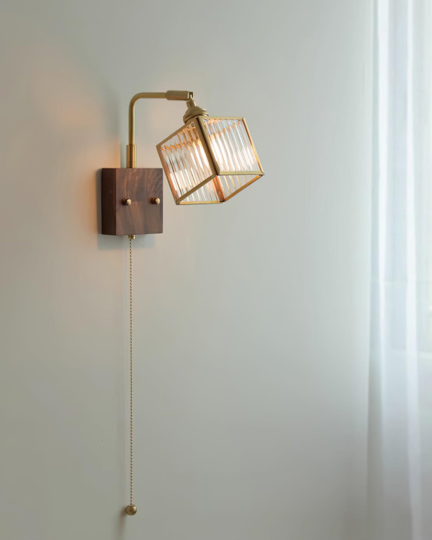 Noko Applique Murale Verre Cube