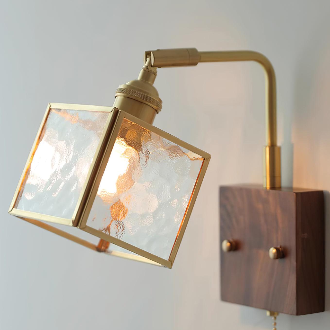 Noko Applique Murale Verre Cube