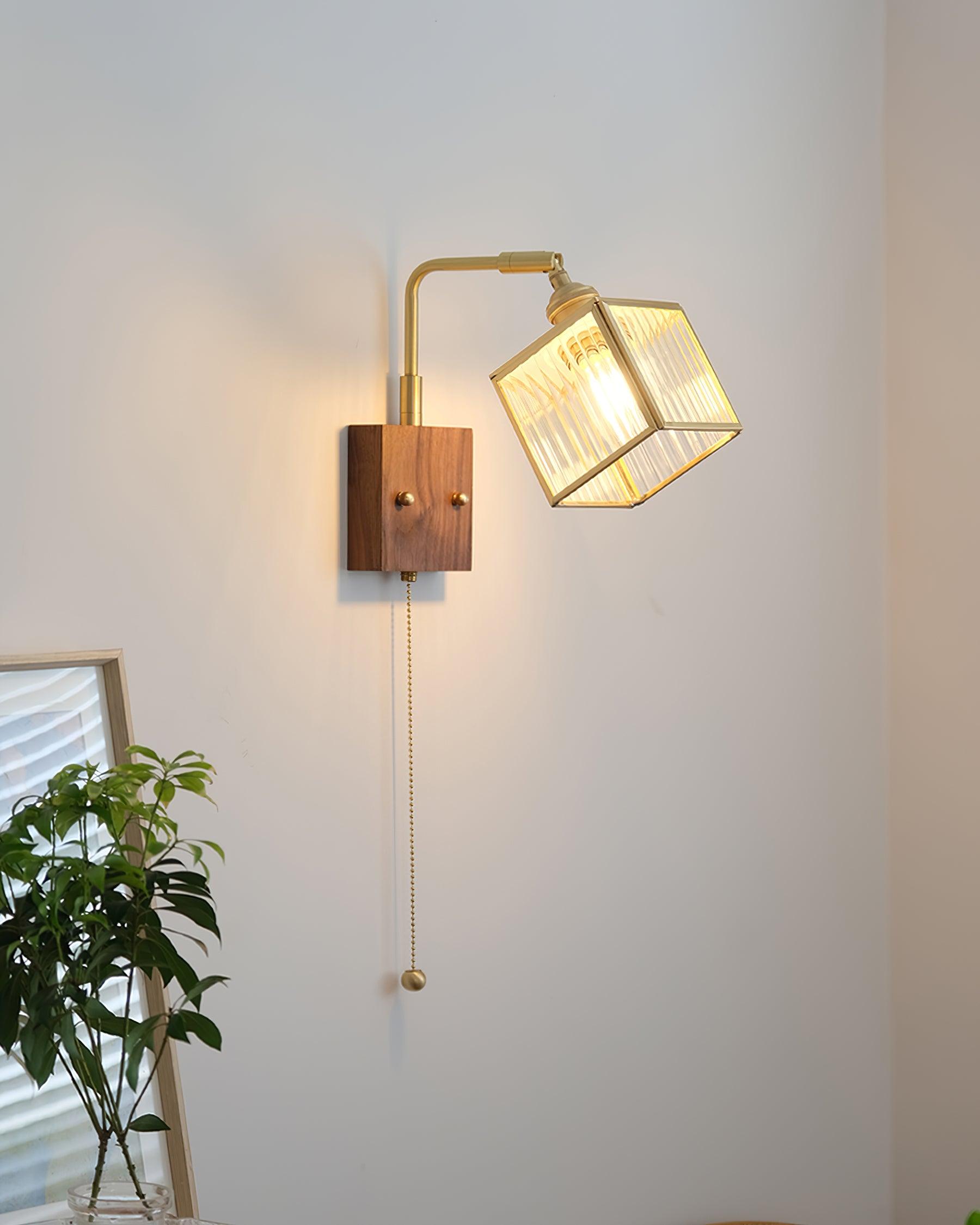 Noko Applique Murale Verre Cube