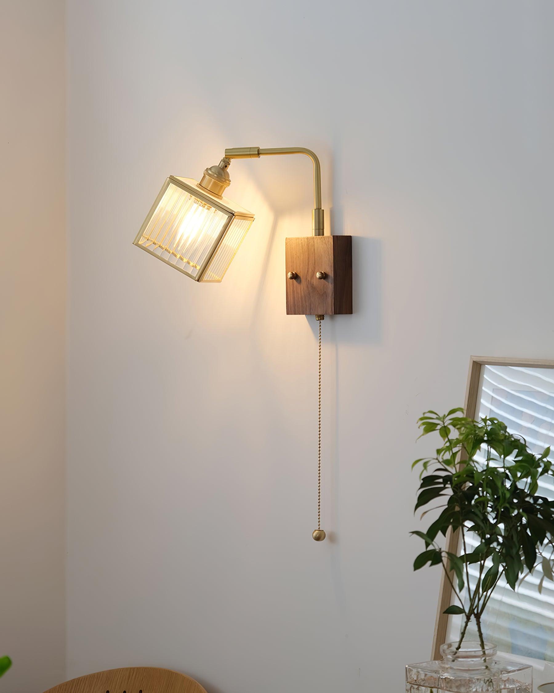 Noko Applique Murale Verre Cube