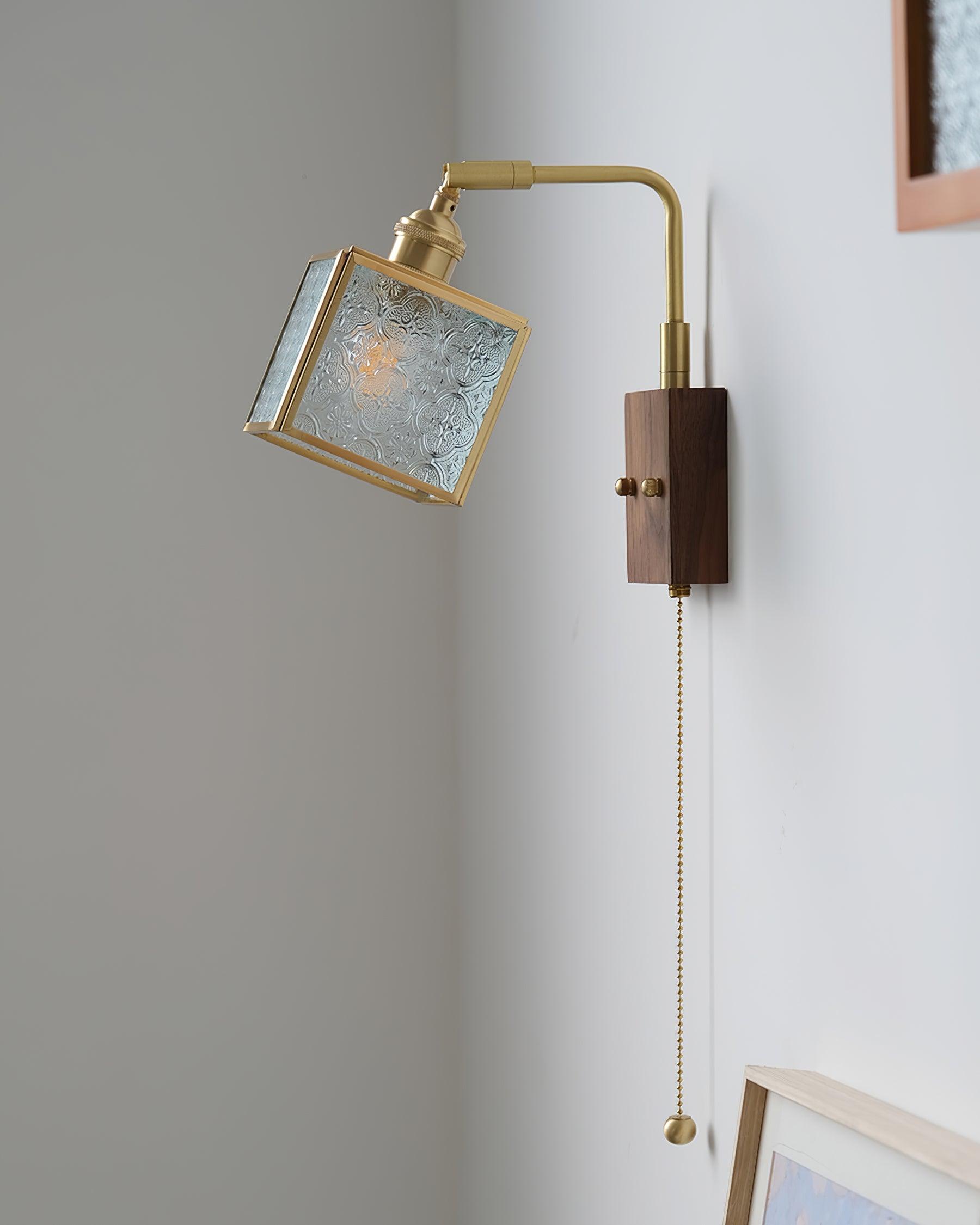 Noko Applique Murale Verre Cube