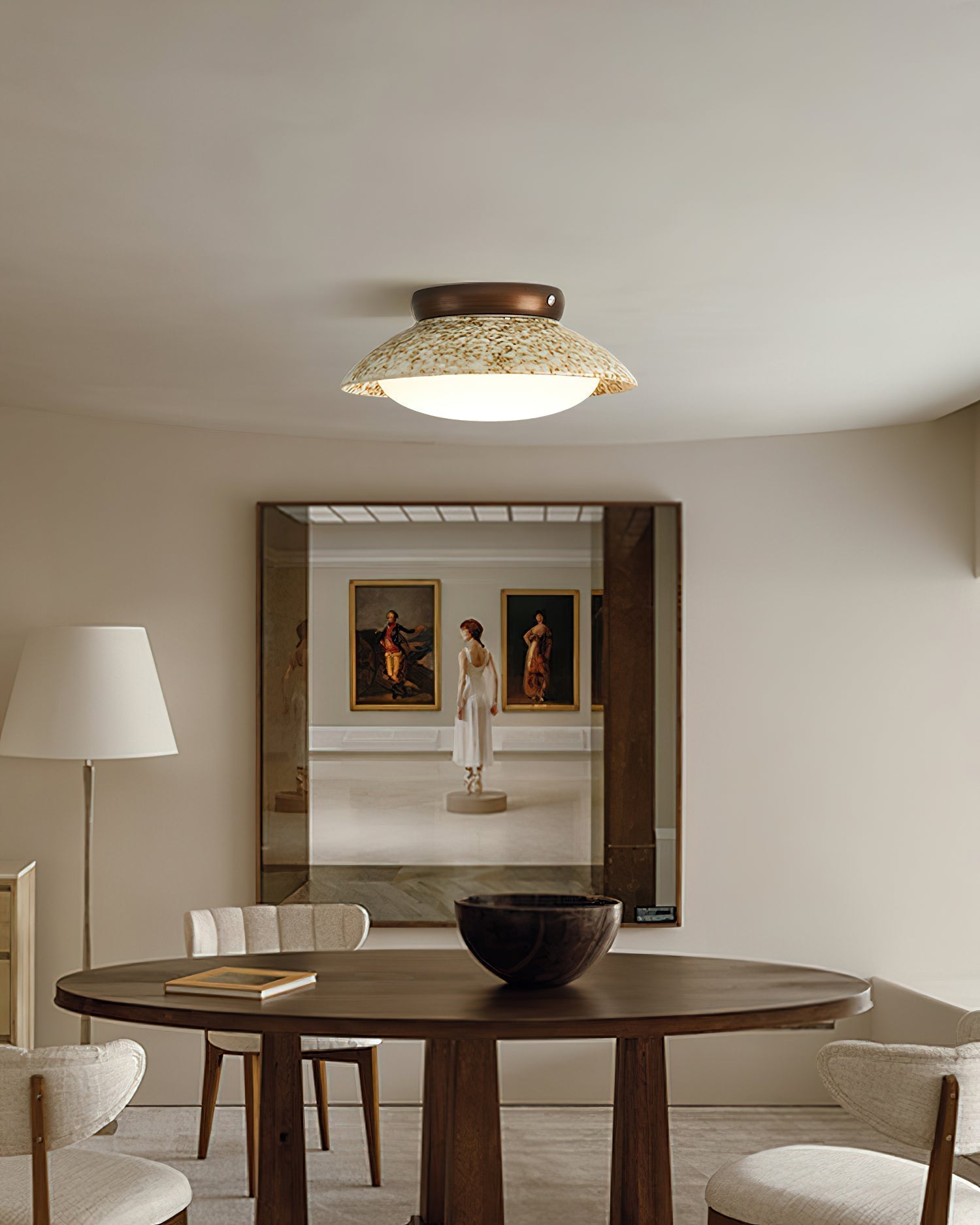 Aria Plafonnier Céramique Minimaliste