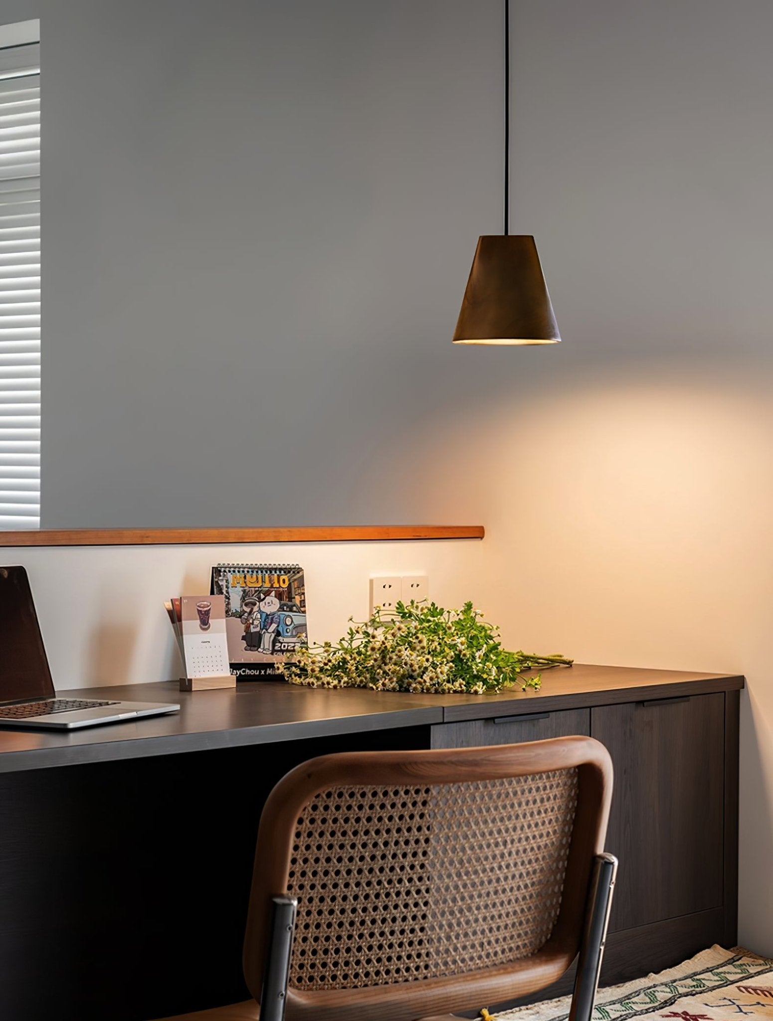 Vetra Suspension en Bois Rustique