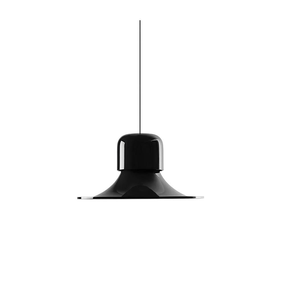 Nordisk Suspension Évasée Rouge LED Moderne
