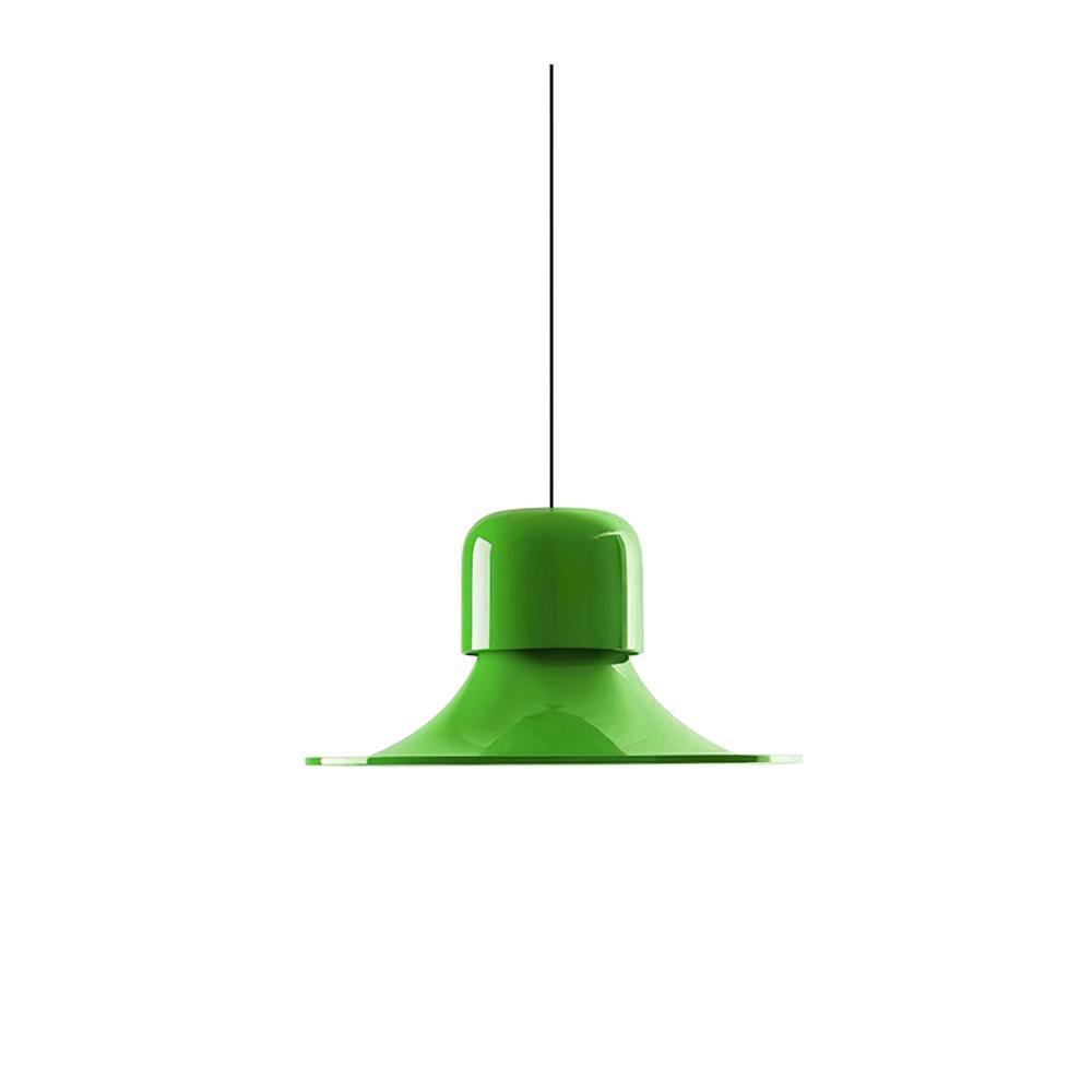 Nordisk Suspension Évasée Rouge LED Moderne