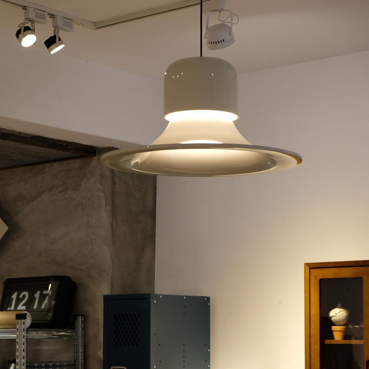 Nordisk Suspension Évasée Rouge LED Moderne