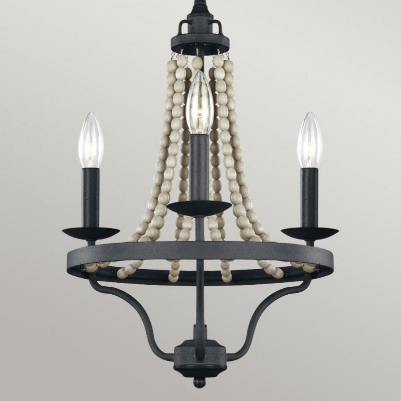 Alloren Lustre Métal Industriel Vintage Empire