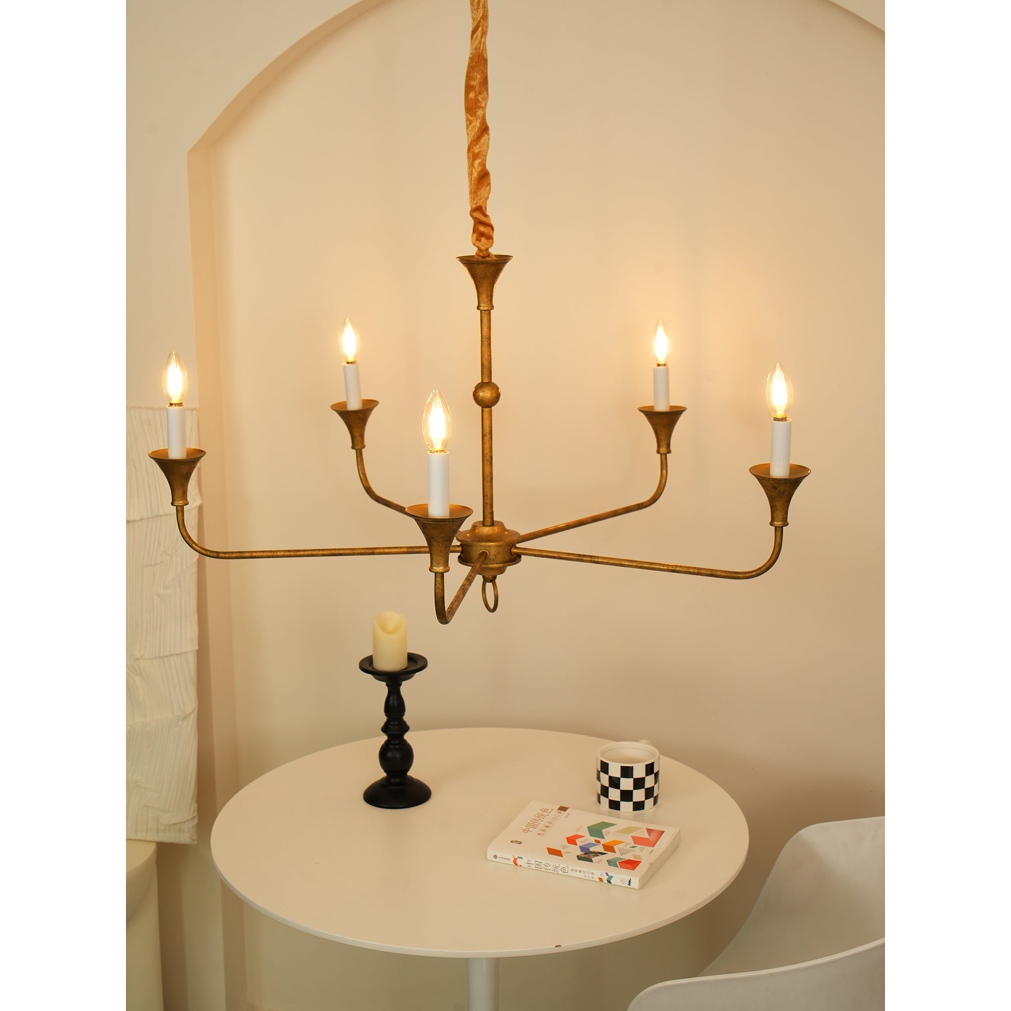 Lustra Candle Lustre Élégant