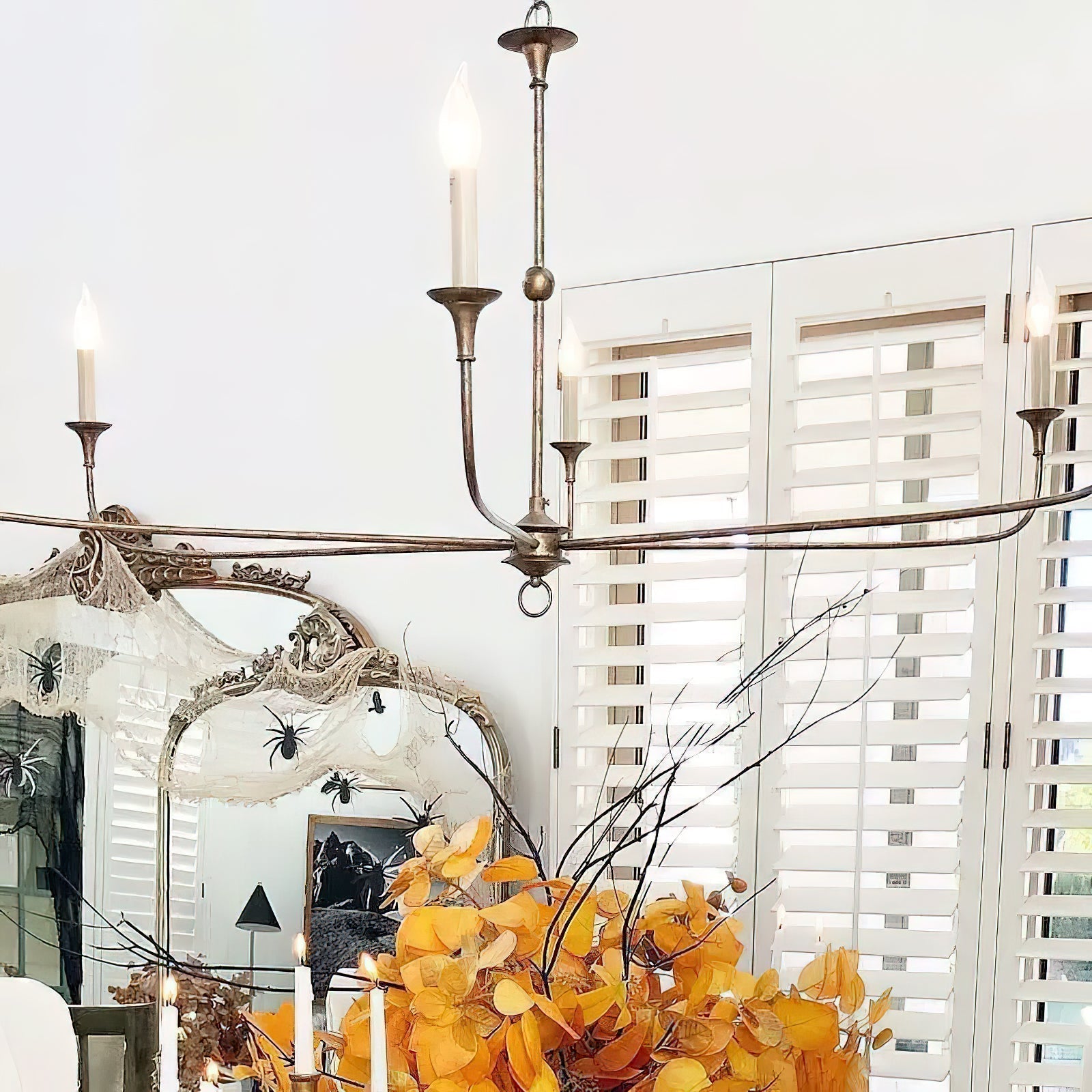 Lustra Candle Lustre Élégant