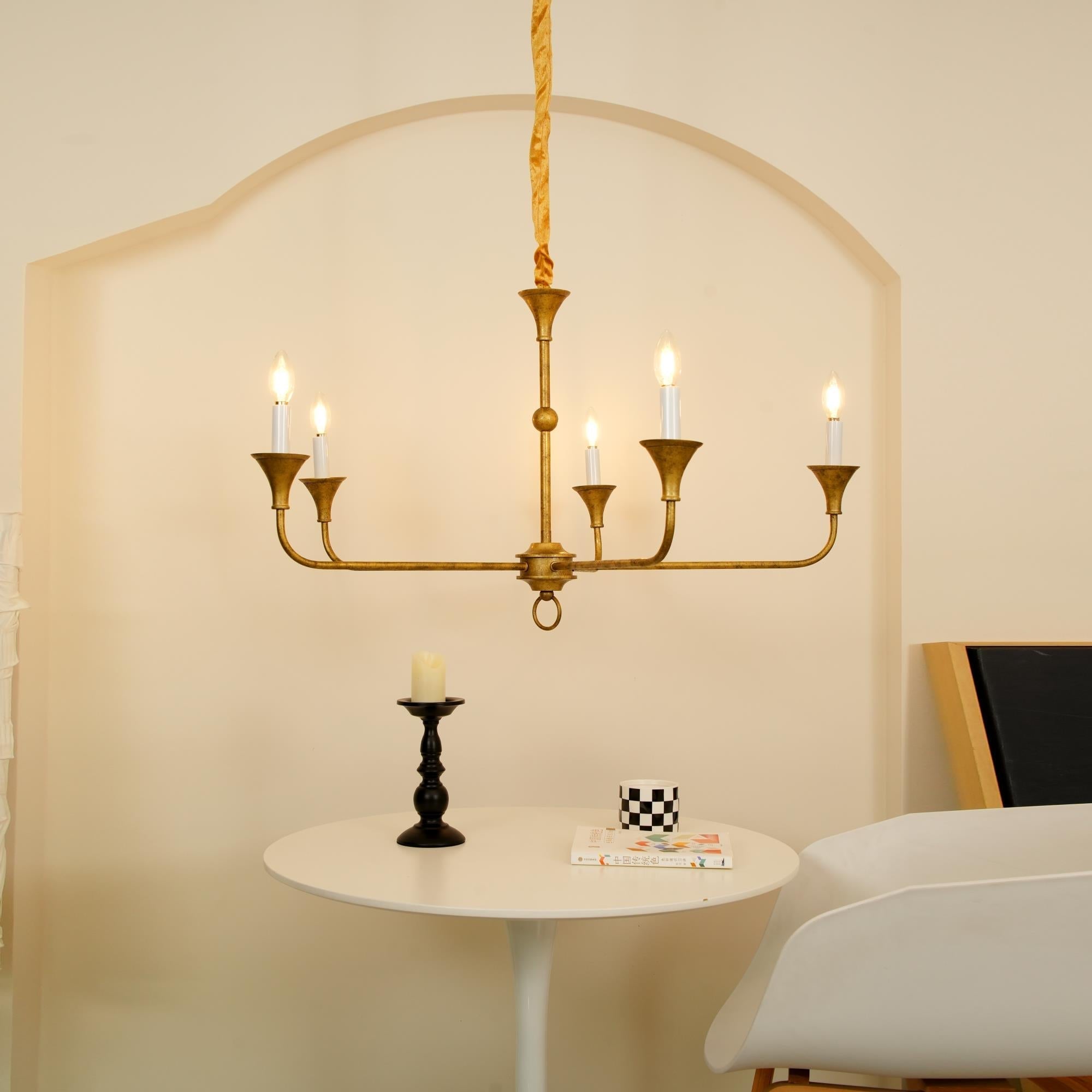 Lustra Candle Lustre Élégant