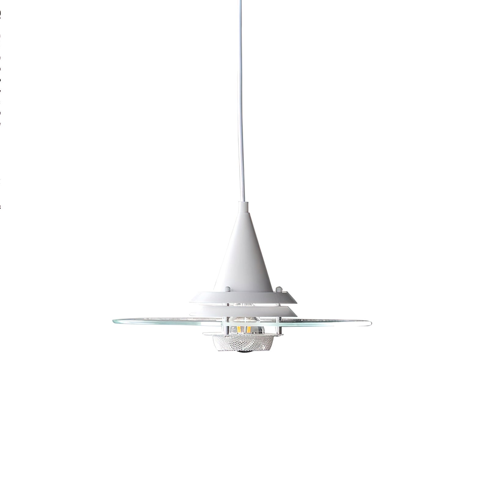 Vaughn Suspension en Verre Contemporaine