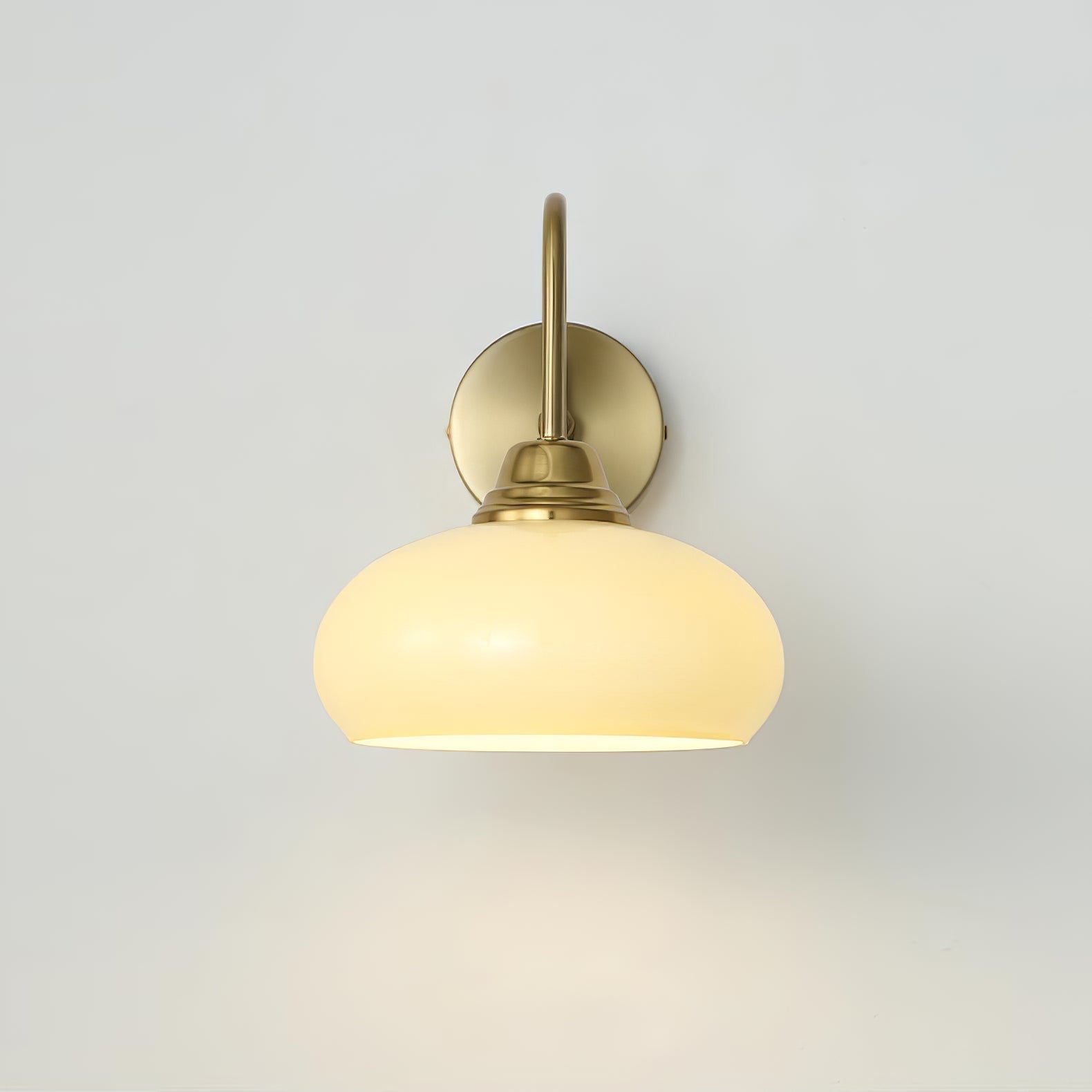 Ophaan Applique Murale Moderne Minimaliste en Verre et Métal