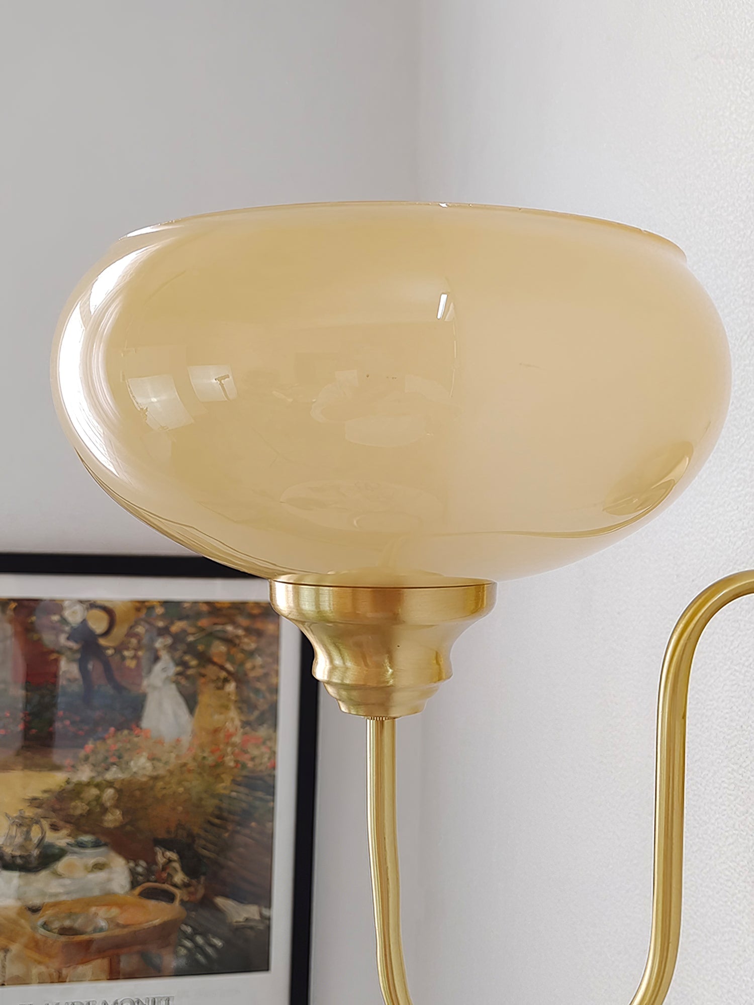 Ophaan Applique Murale Moderne Minimaliste en Verre et Métal