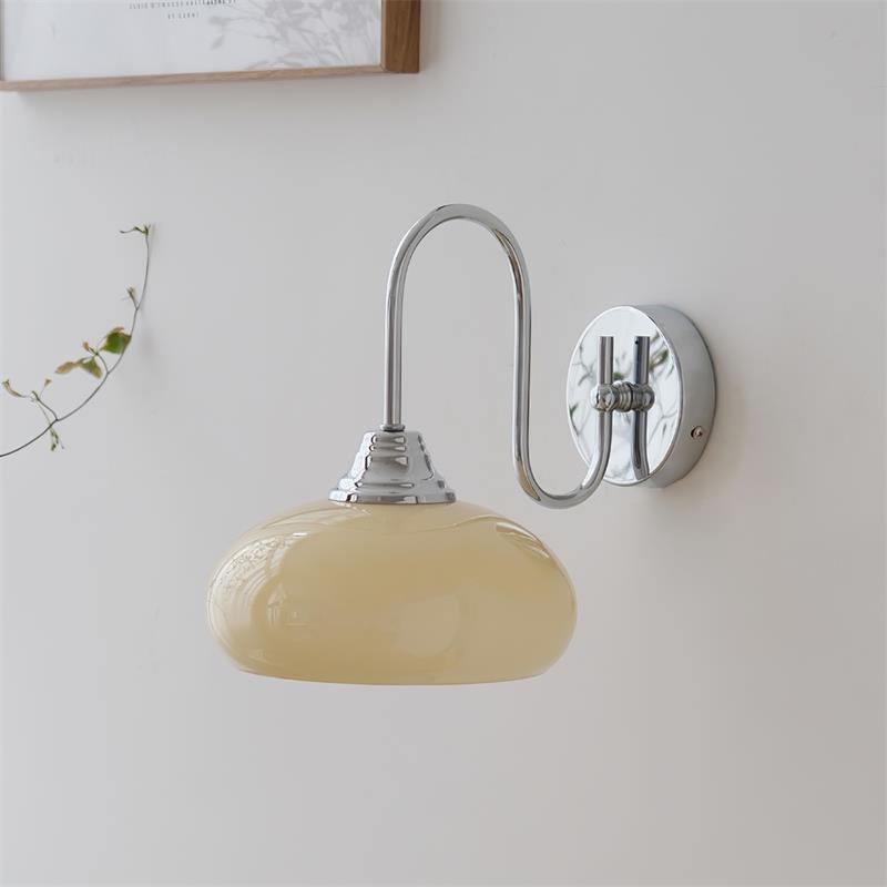 Ophaan Applique Murale Moderne Minimaliste en Verre et Métal