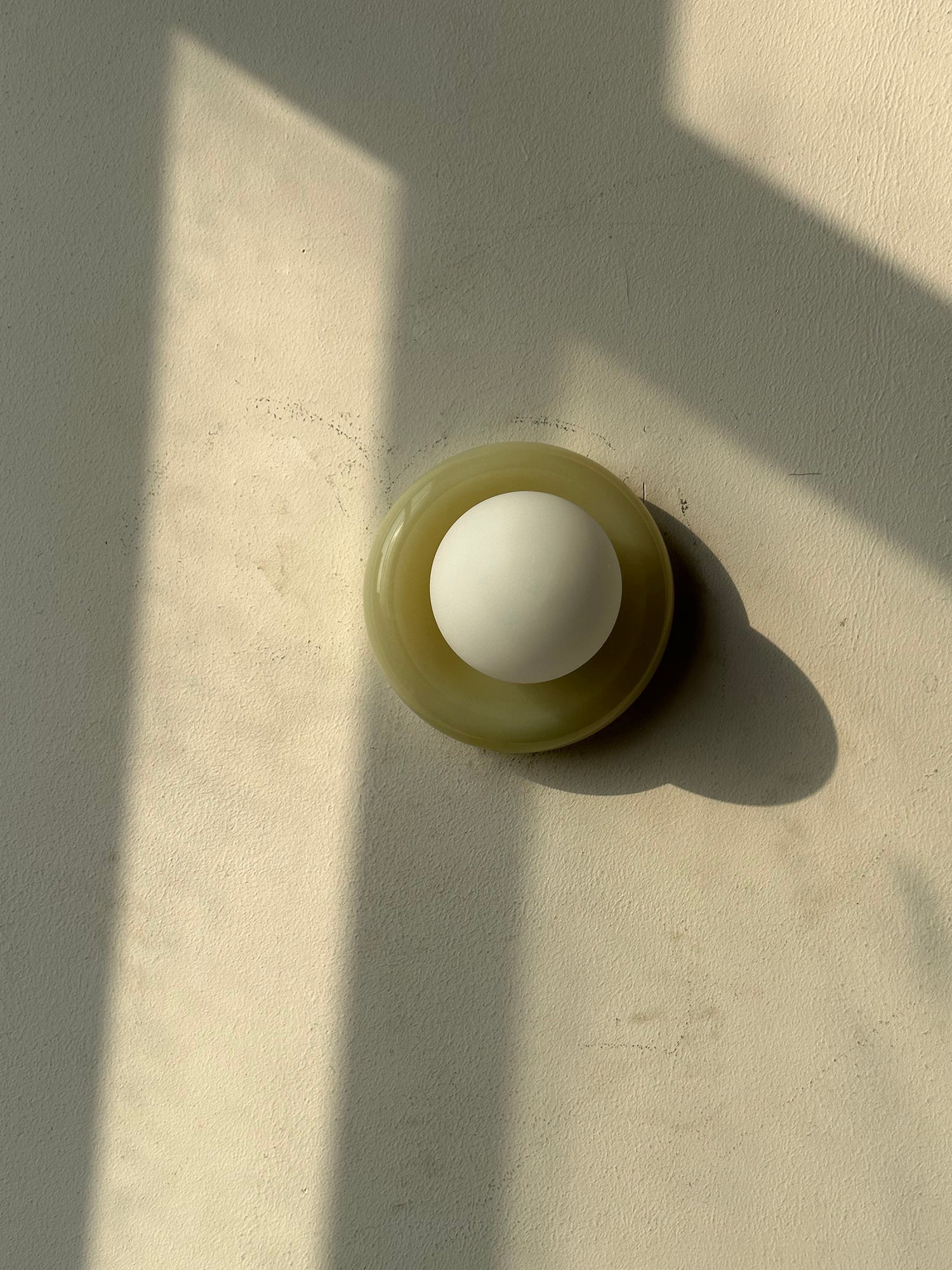 Cemaros Applique Murale Moderne Minimaliste en Verre Jade