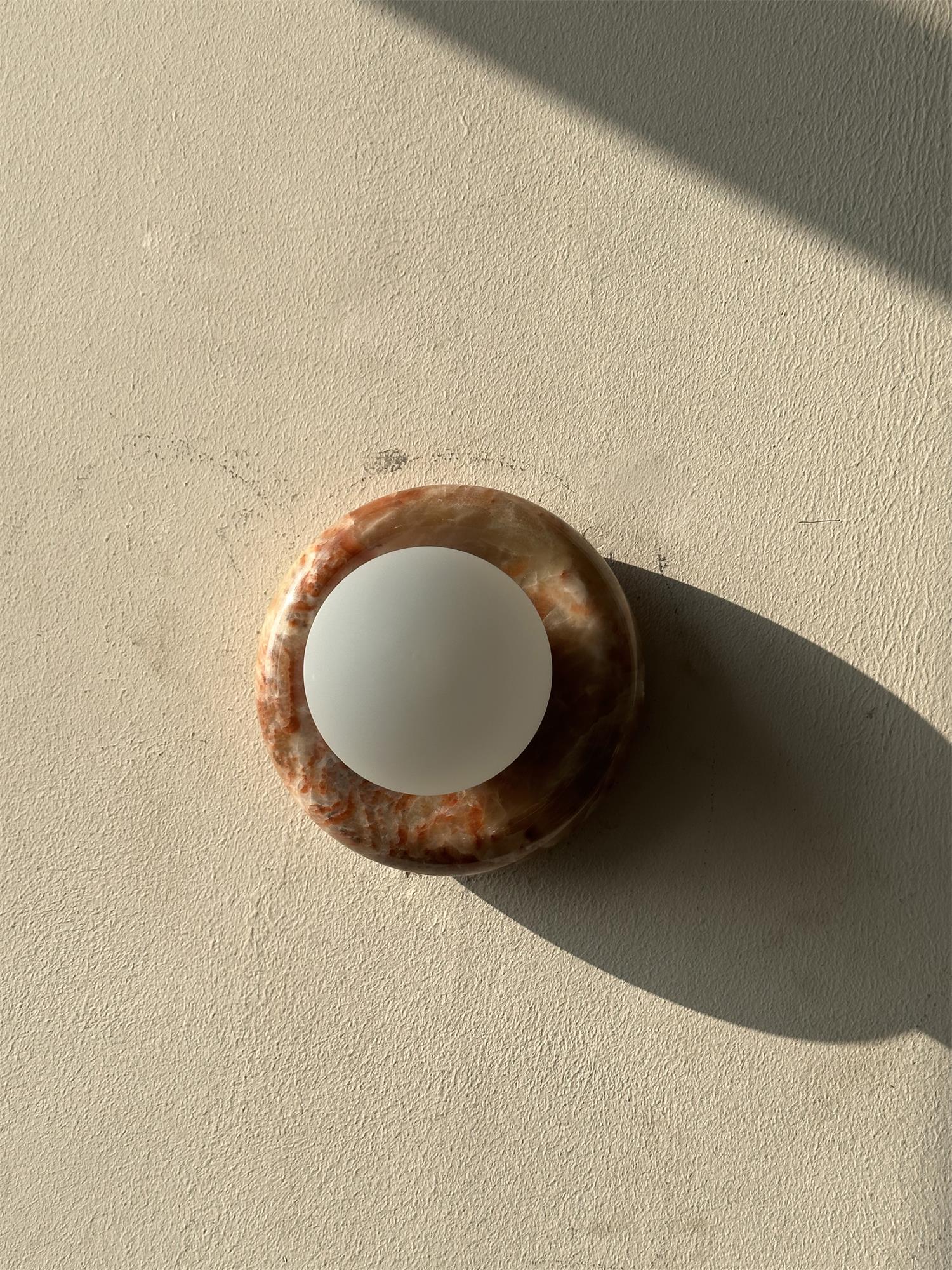 Cemaros Applique Murale Moderne Minimaliste en Verre Jade