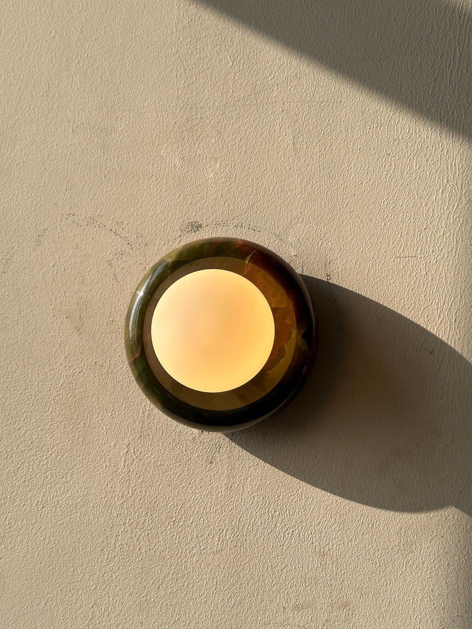 Cemaros Applique Murale Moderne Minimaliste en Verre Jade