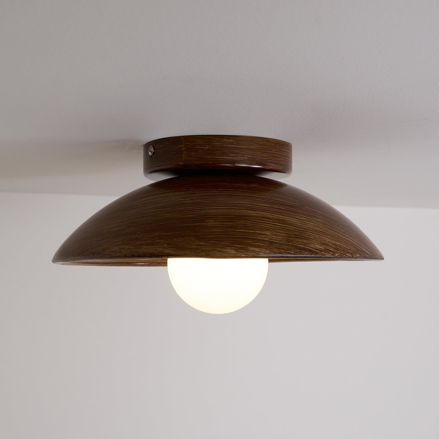 Orvian Plafonnier Encastré Bois