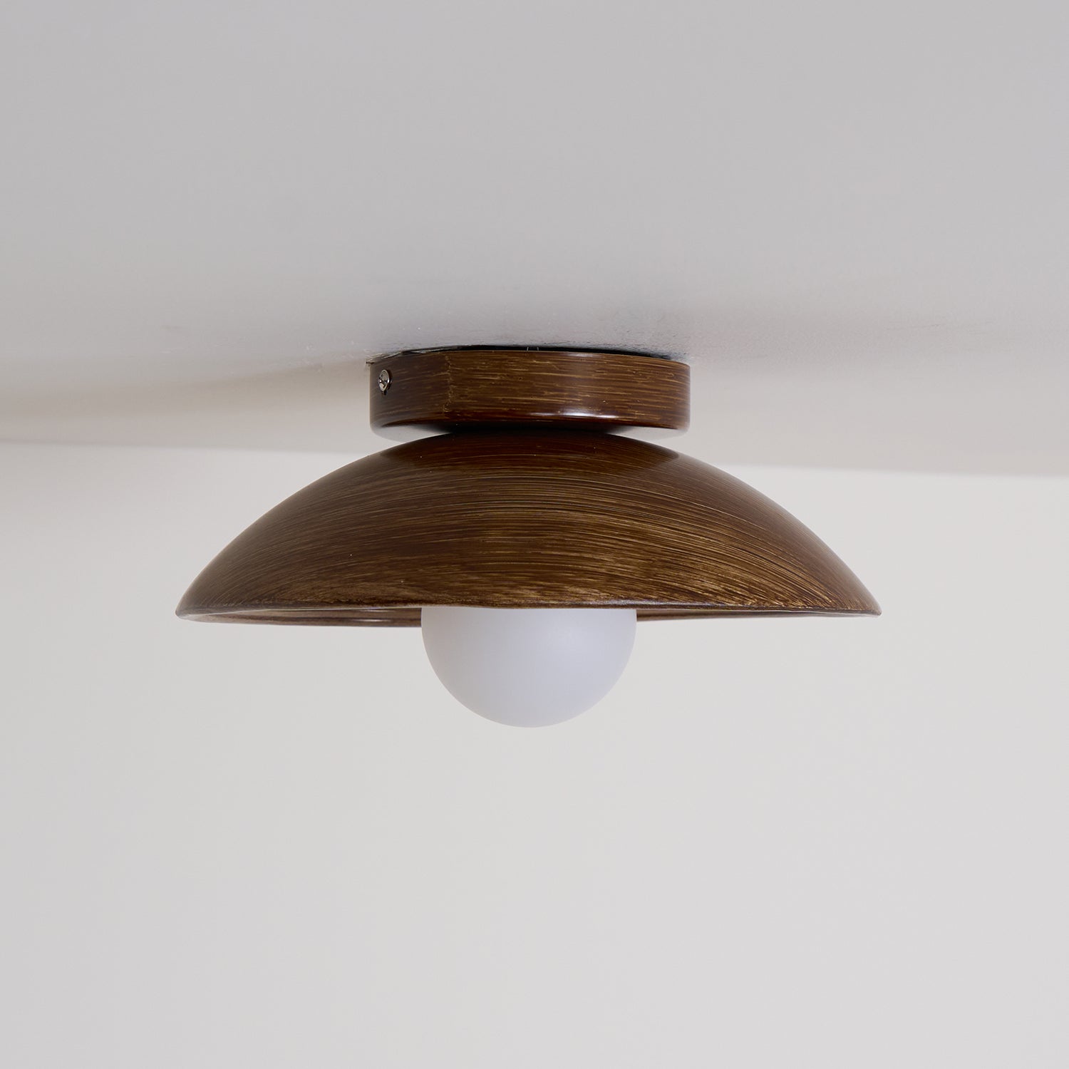 Orvian Plafonnier Encastré Bois