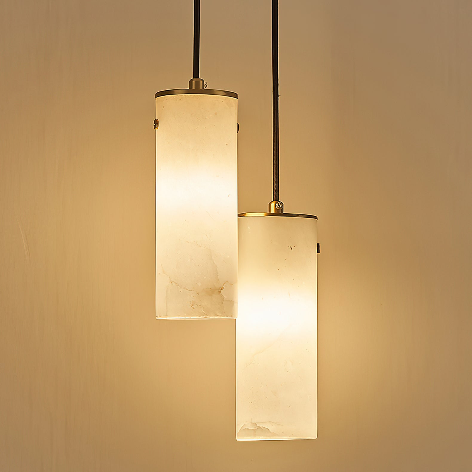 Lyvina Suspension Verticale Minimaliste Moderne en Albâtre