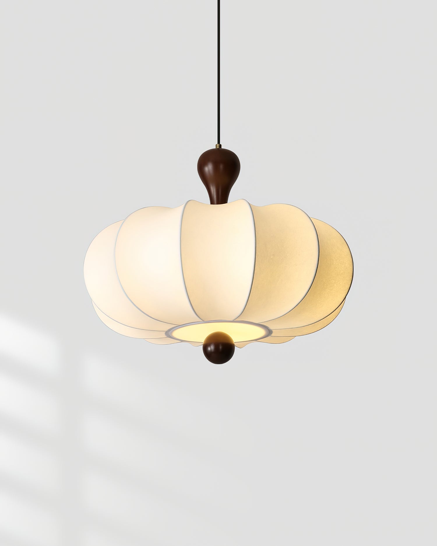Jovian Suspension Sculptée Blanche