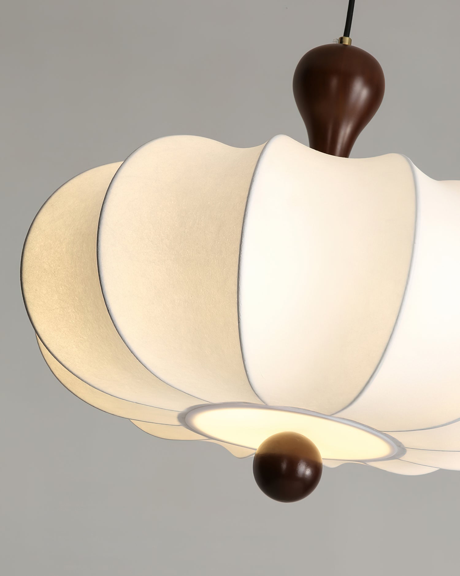Jovian Suspension Sculptée Blanche
