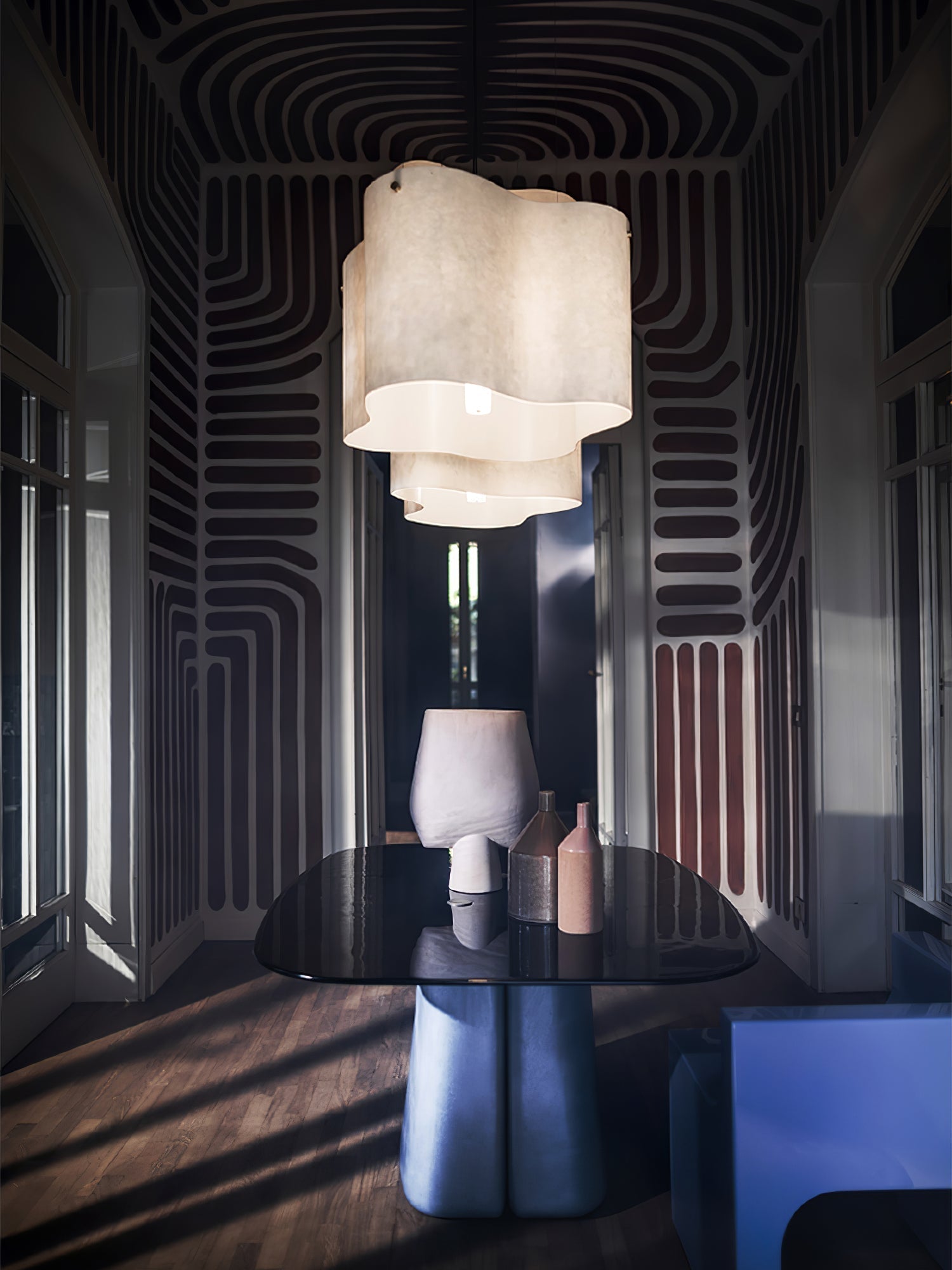 Evelan Suspension Forme Nuage Art Moderne