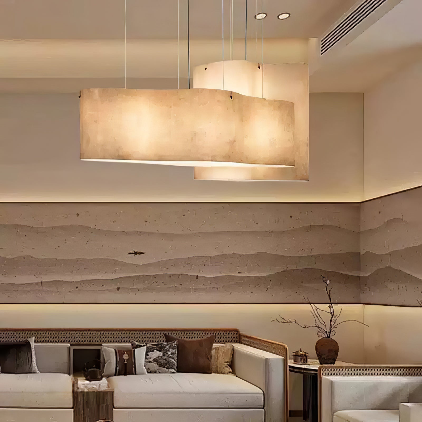 Evelan Suspension Forme Nuage Art Moderne
