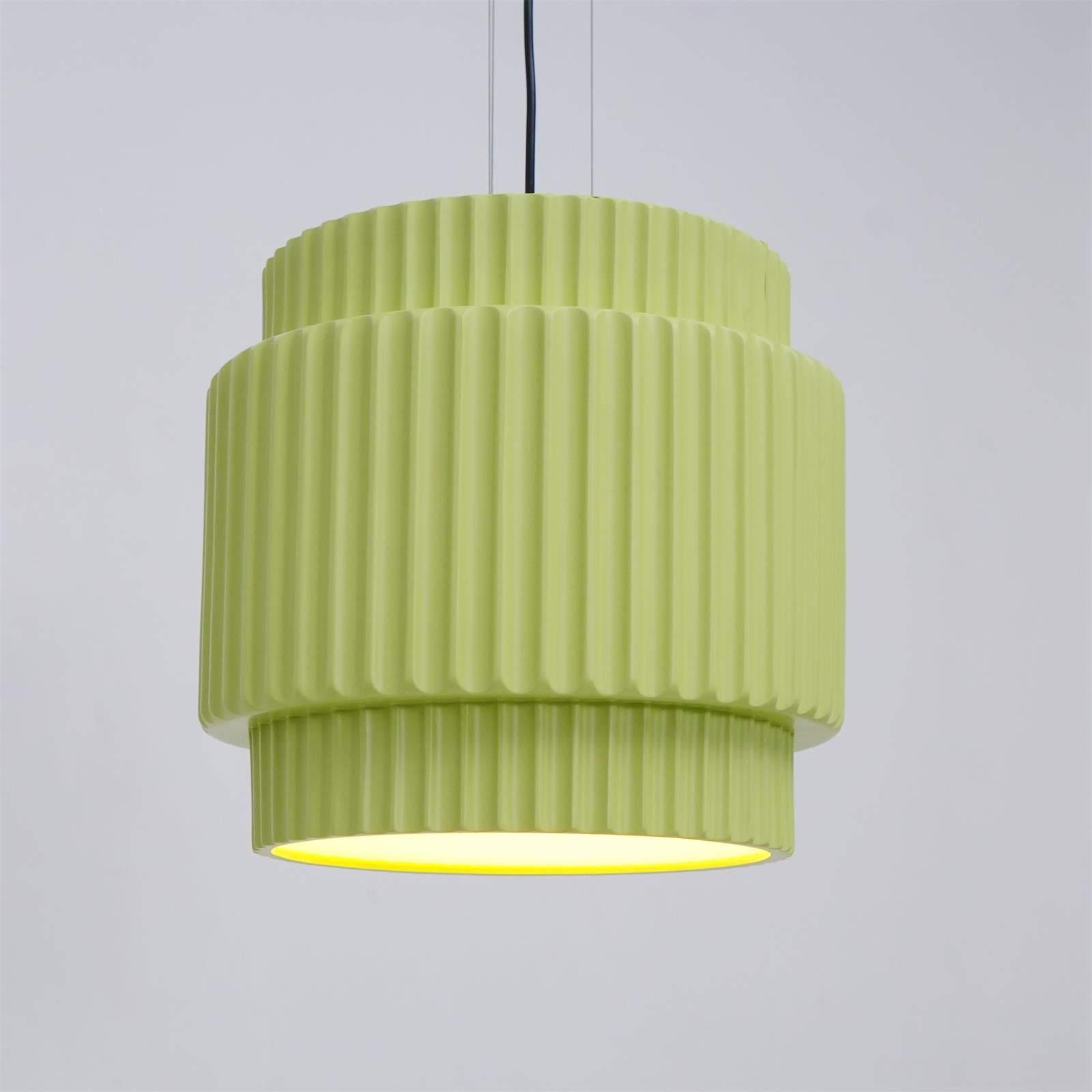 Aurelia Suspension Minimaliste à Cannelures