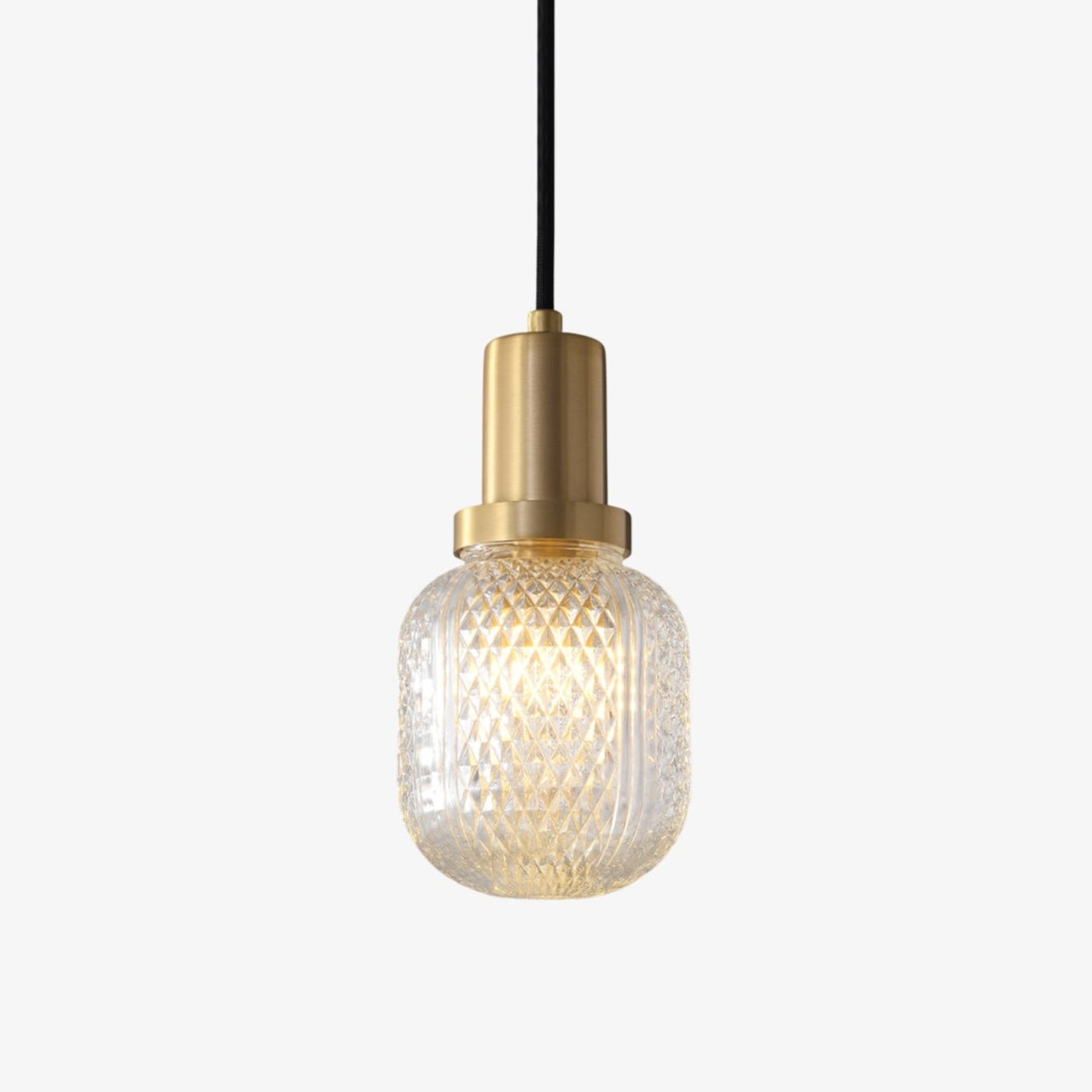 Cacarir Suspension en Laiton et Verre Premium