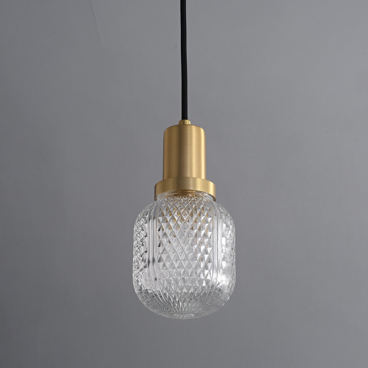 Cacarir Suspension en Laiton et Verre Premium