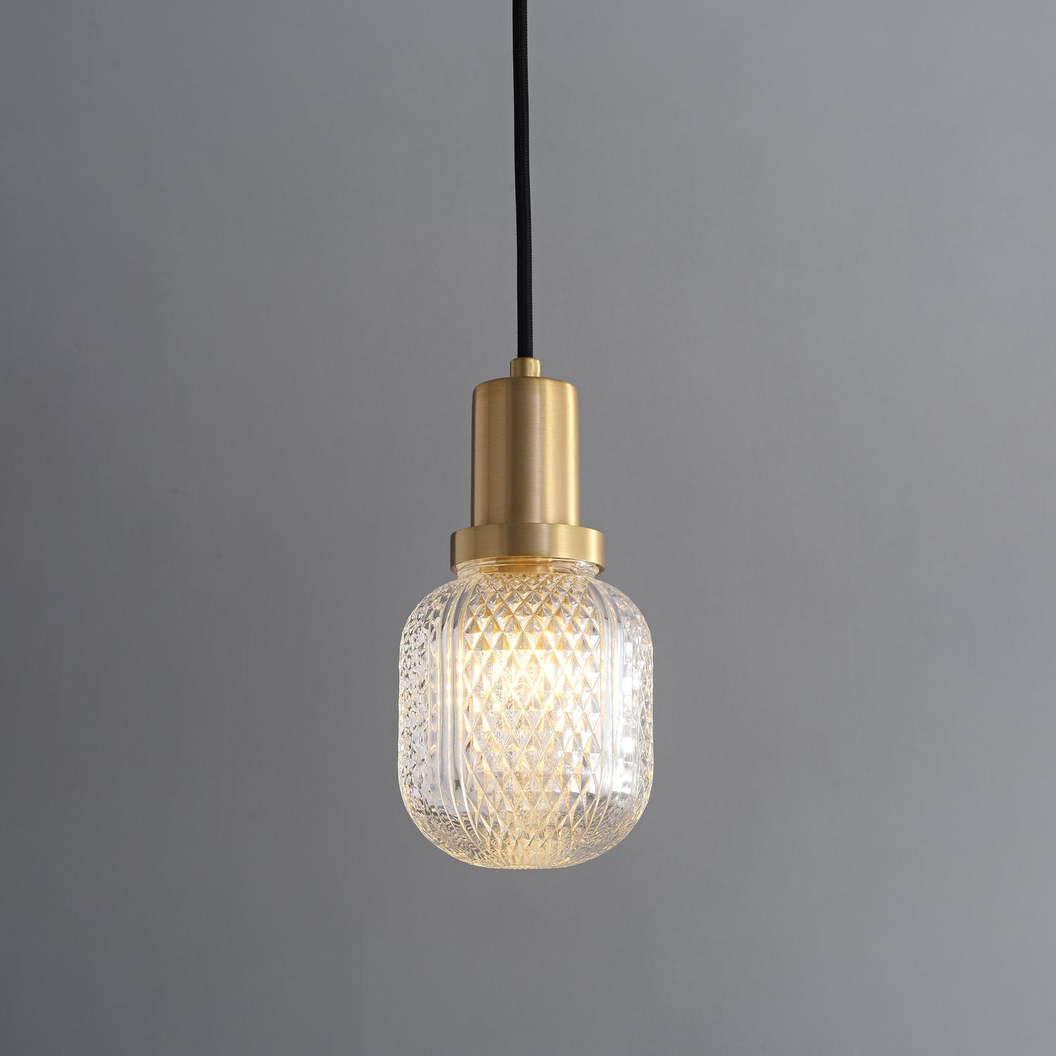 Cacarir Suspension en Laiton et Verre Premium