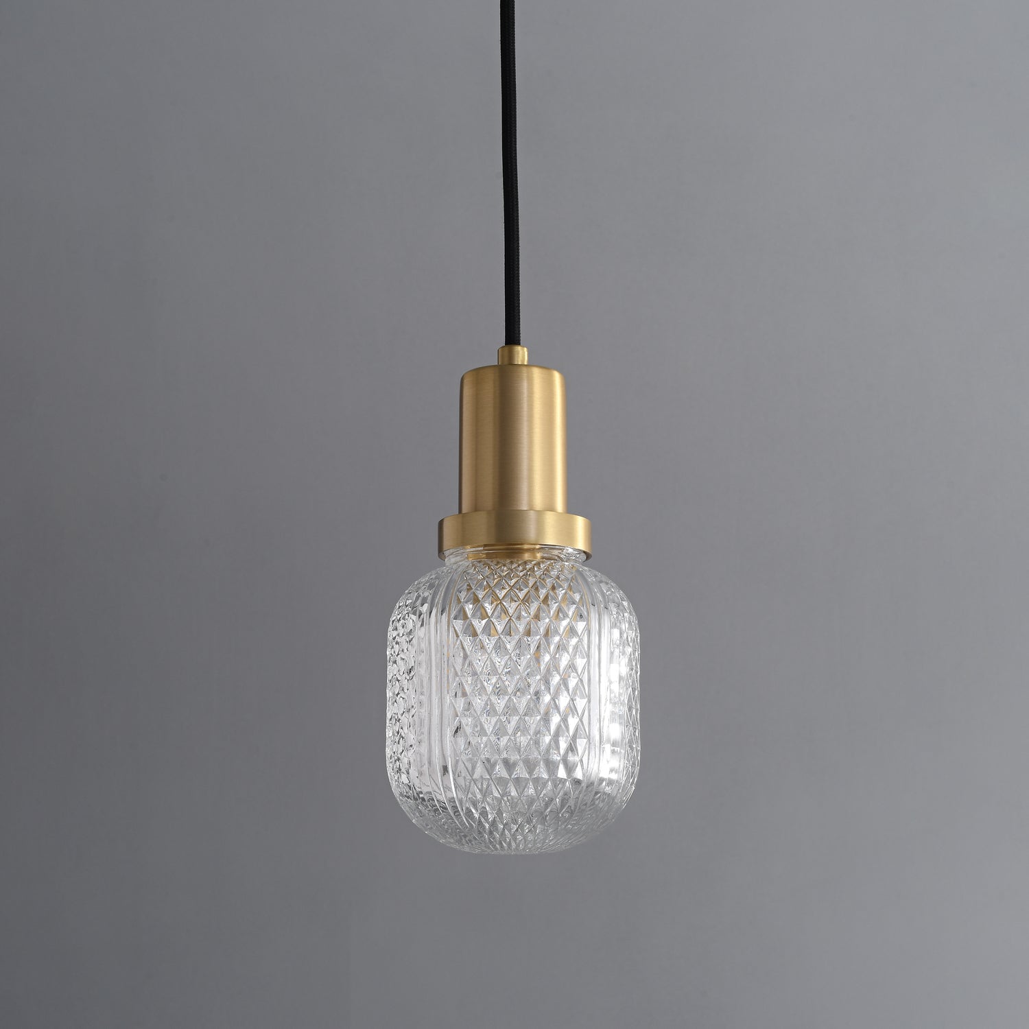 Cacarir Suspension en Laiton et Verre Premium
