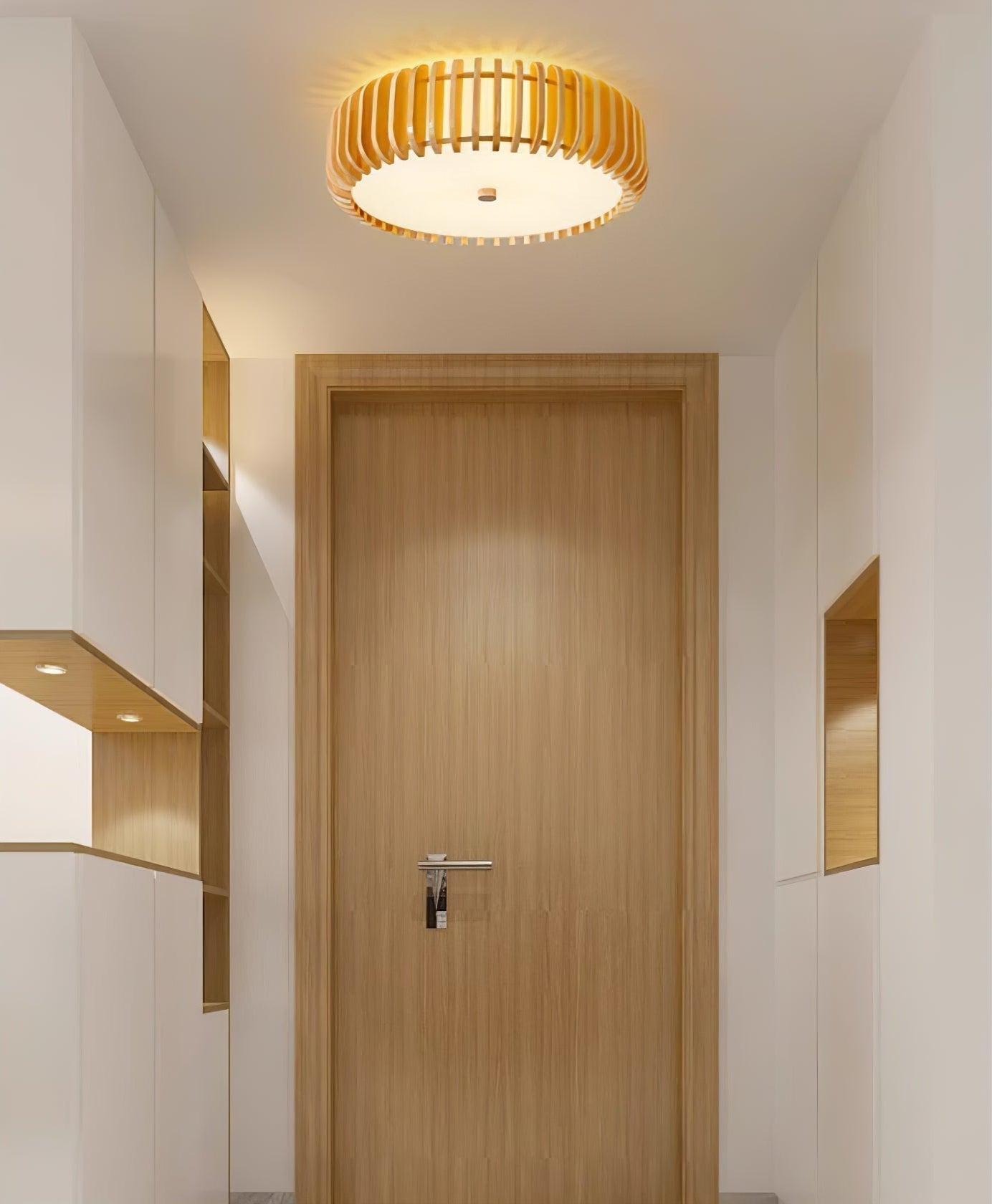 Vezorus Plafonnier en Bois Premium Élégance