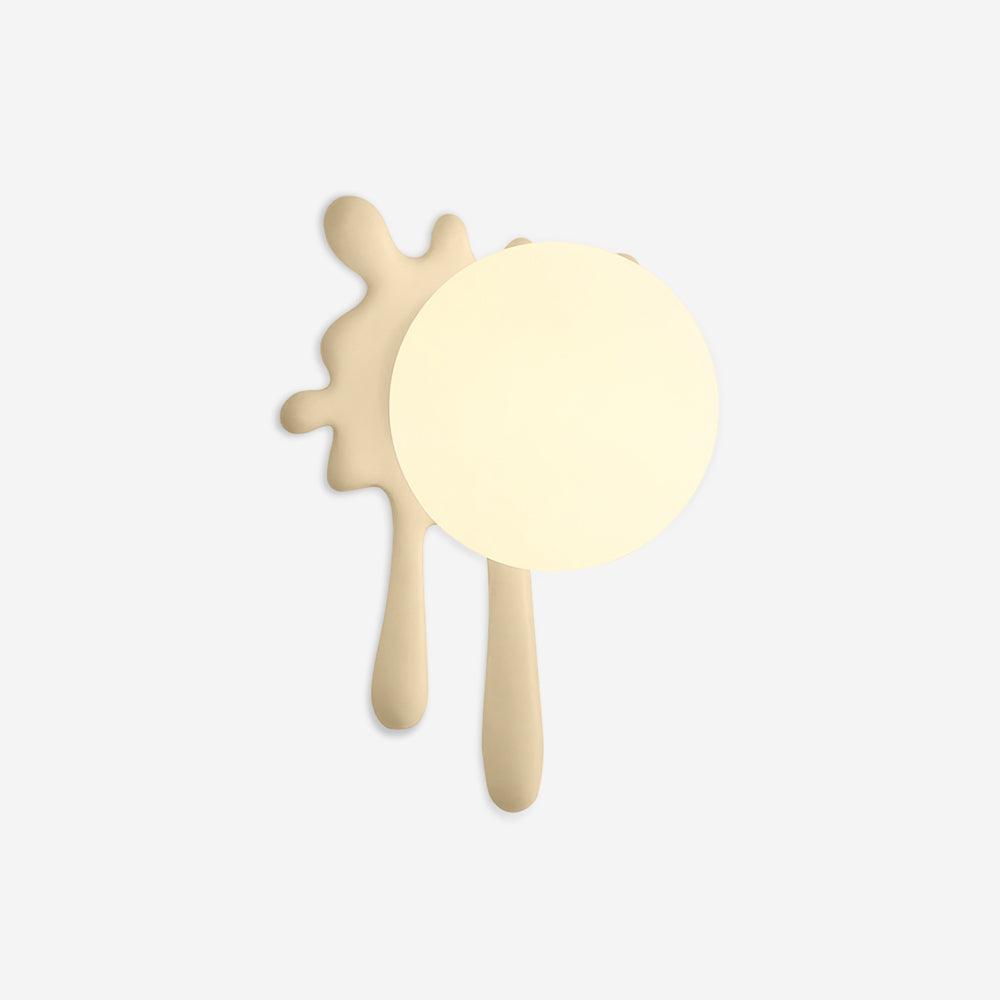 Lustra Applique Murale Abstraite Résine Éclat Globe Lumineux Ludique Artistique