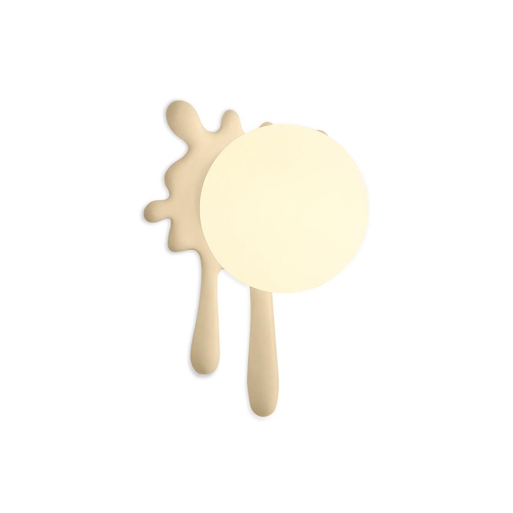 Lustra Applique Murale Abstraite Résine Éclat Globe Lumineux Ludique Artistique