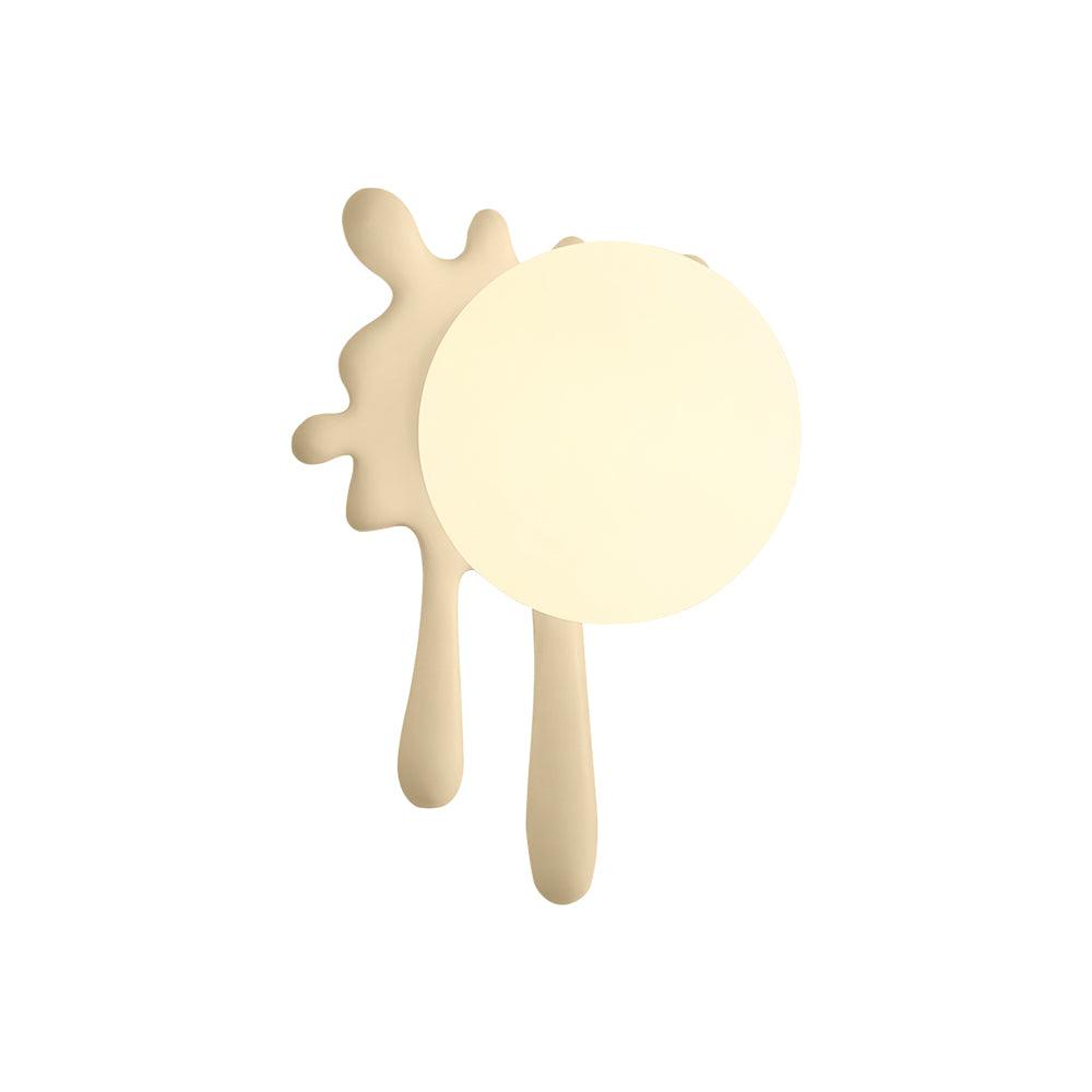 Lustra Applique Murale Abstraite Résine Éclat Globe Lumineux Ludique Artistique