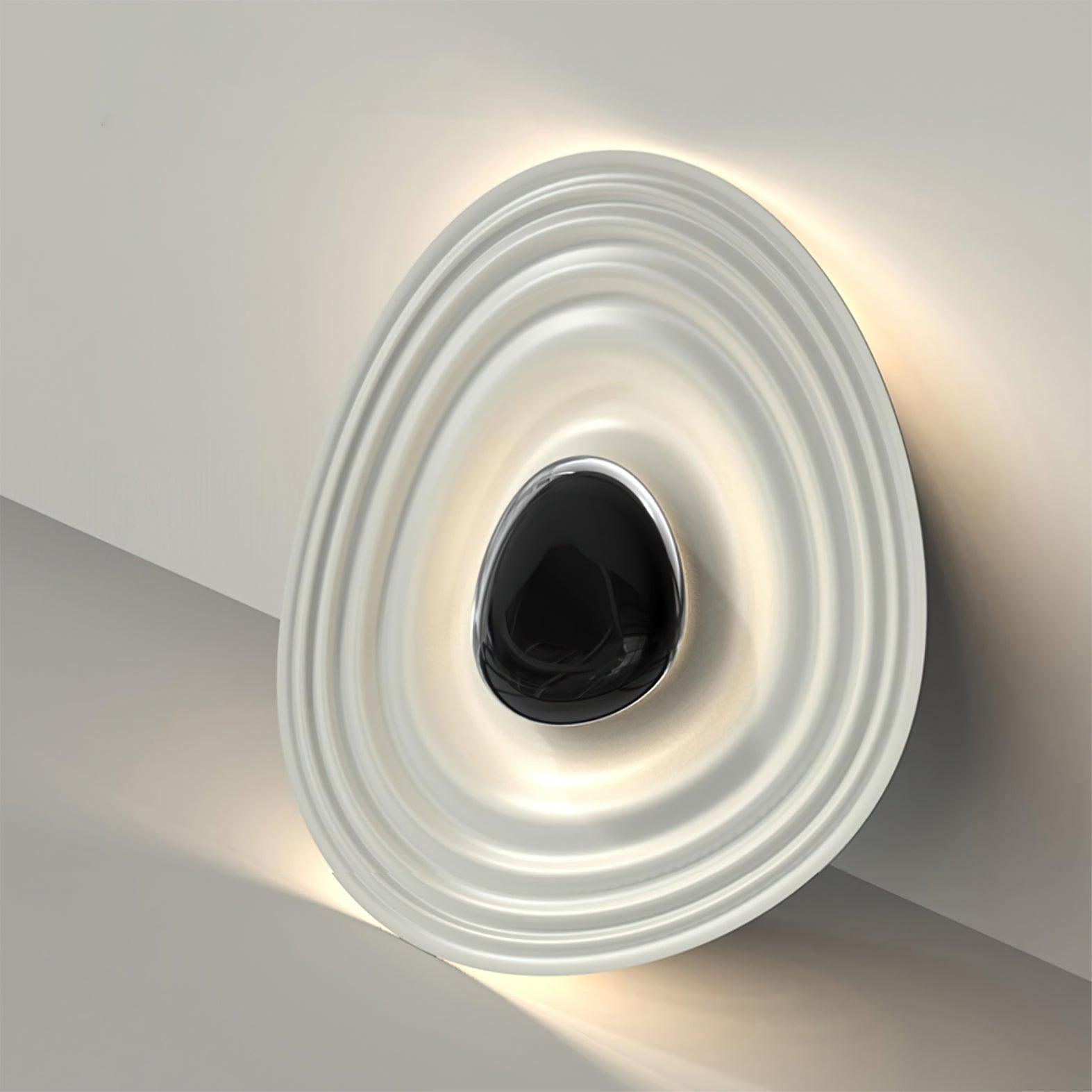 Solara Plafonnier Ripple Ring Sculptural Moderne