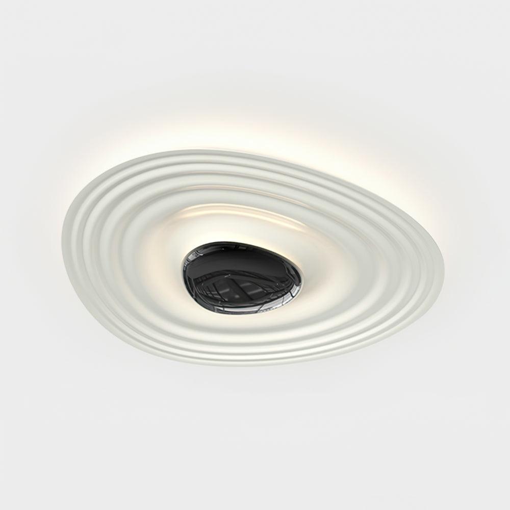 Solara Plafonnier Ripple Ring Sculptural Moderne