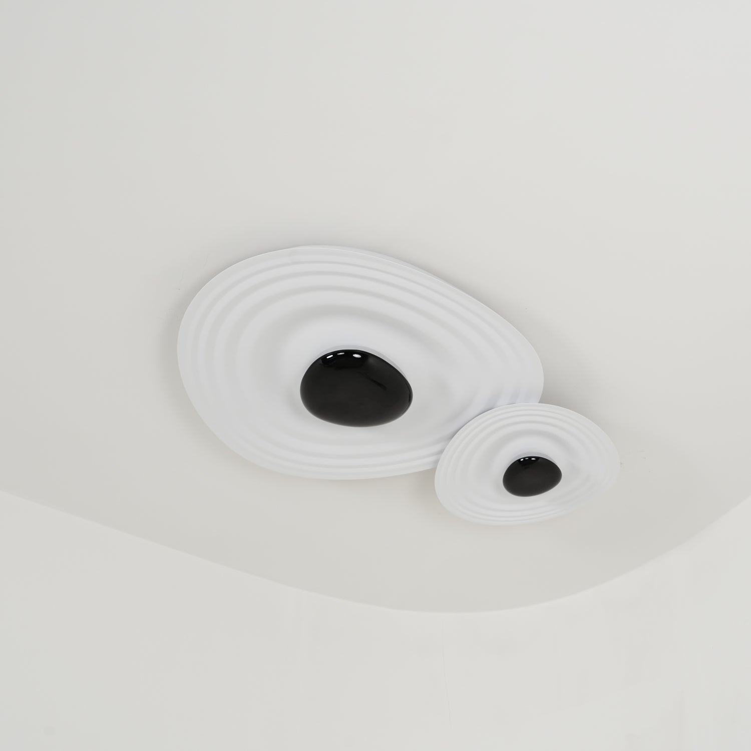Solara Plafonnier Ripple Ring Sculptural Moderne