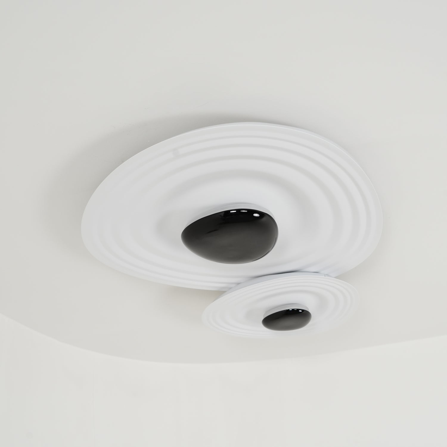Solara Plafonnier Ripple Ring Sculptural Moderne