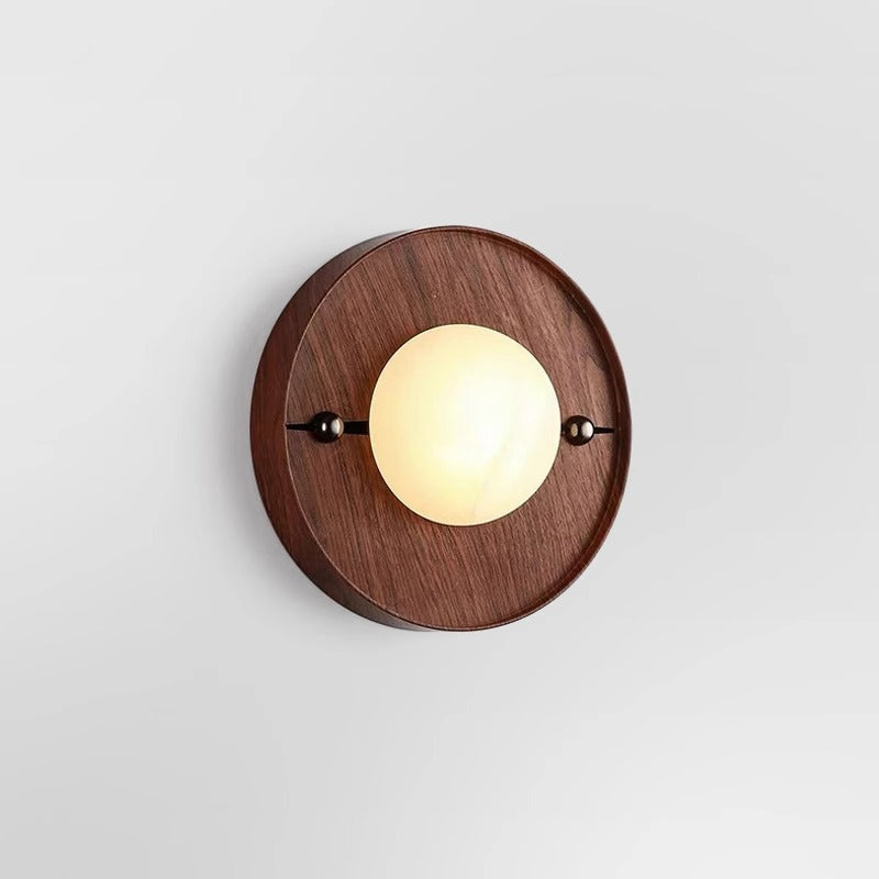Evtala Applique Murale Moderne Minimaliste en Métal et Albâtre
