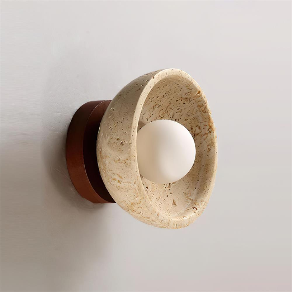 Applique Murale Travertin Corps Moderne Minimaliste Accent Luminaire